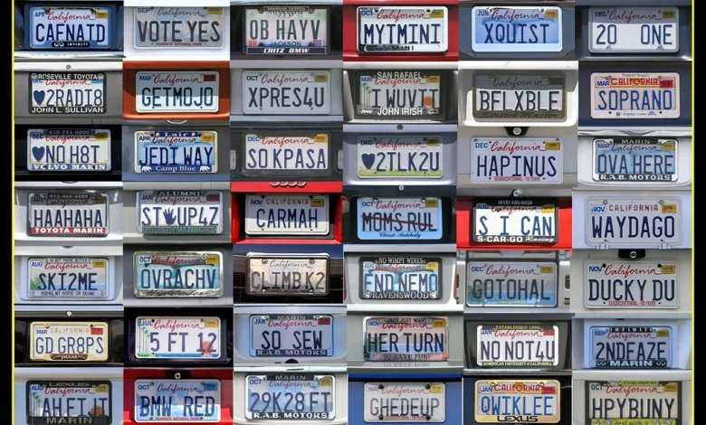 Personalized License Plate Ideas